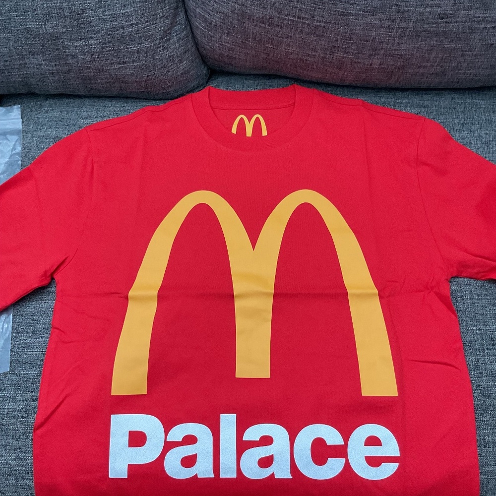 Palace Mcdonald Collab Red Tee